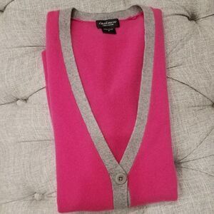 Lord & Taylor Cashmere cardigan sweater